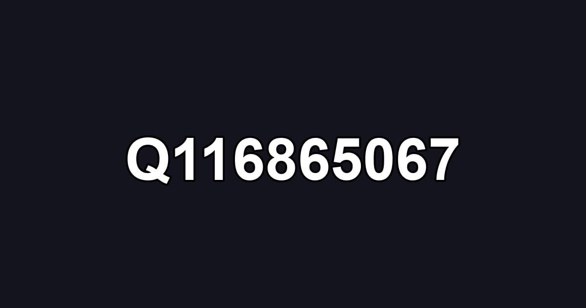 Q116865067