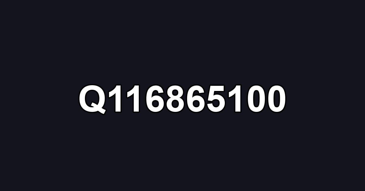 Q116865100