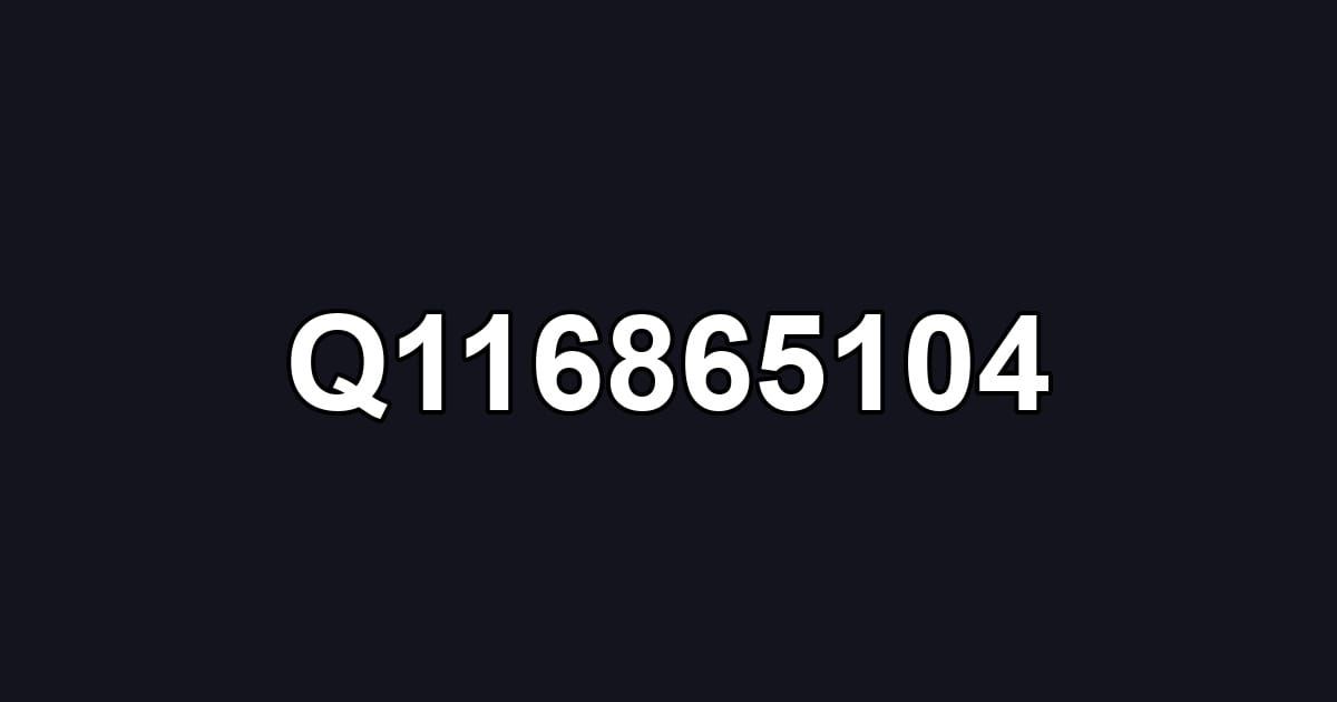 Q116865104