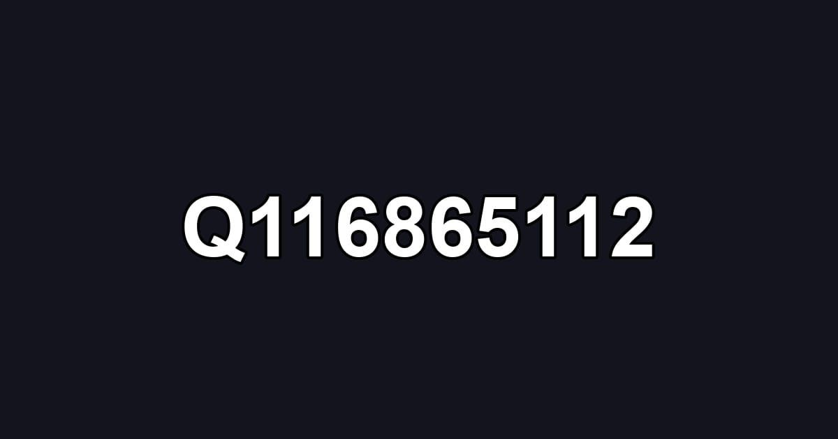 Q116865112
