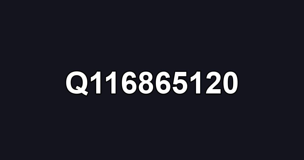 Q116865120