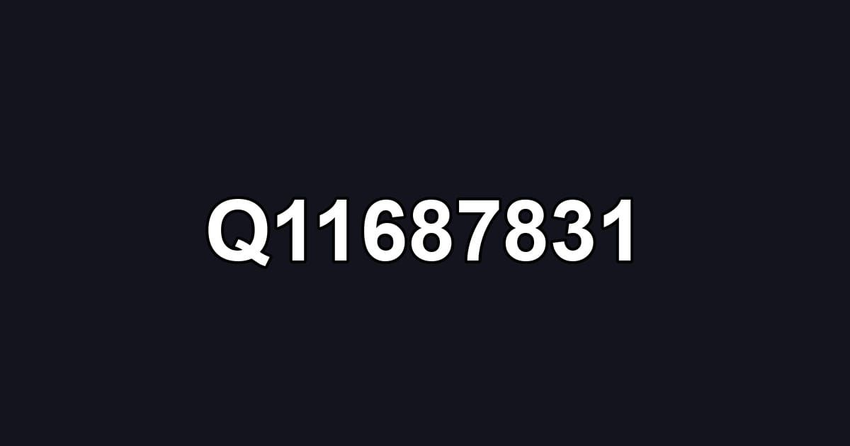 Q11687831
