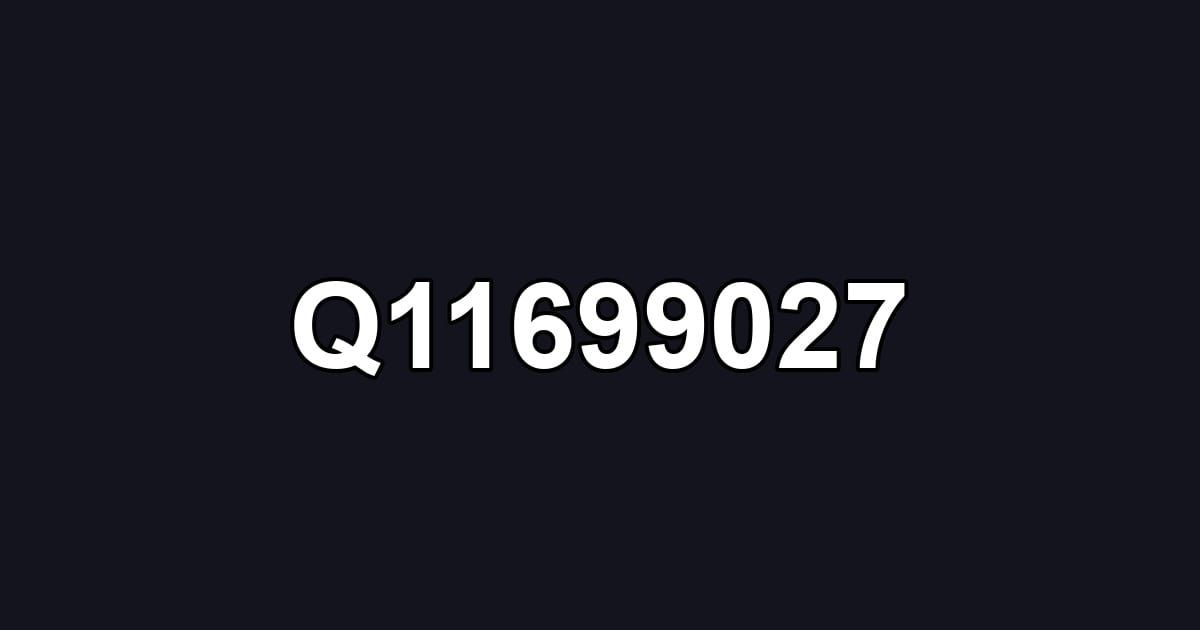Q11699027