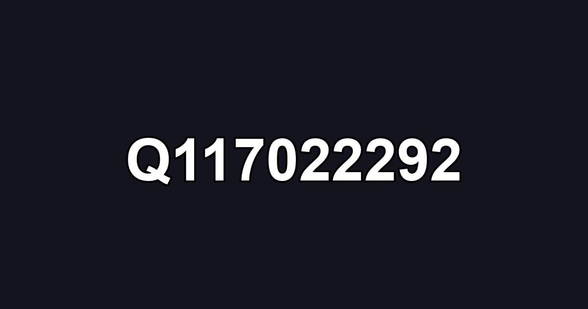 Q117022292