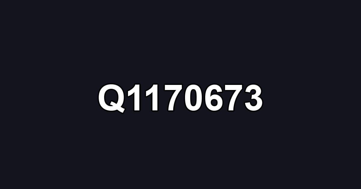 Q1170673