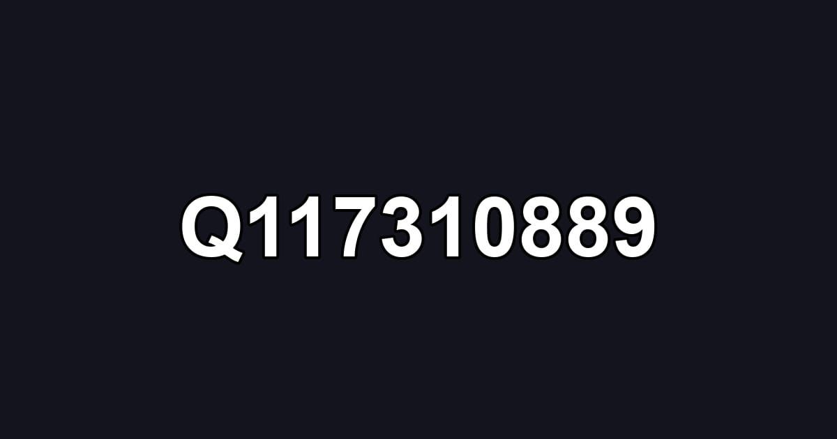 Q117310889