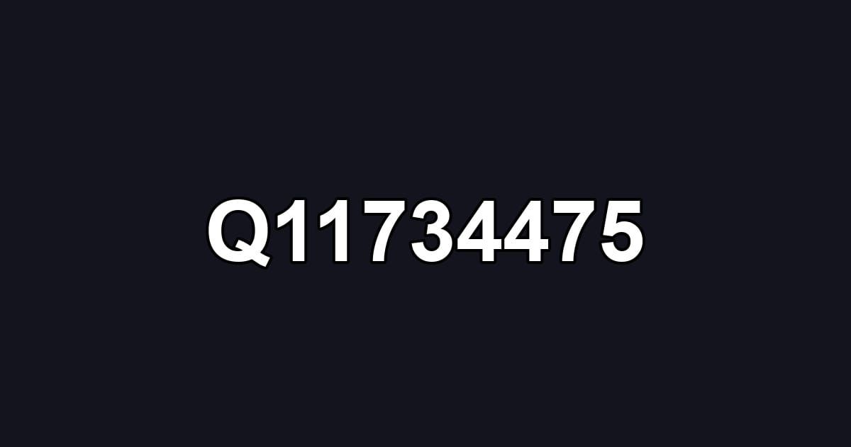 Q11734475