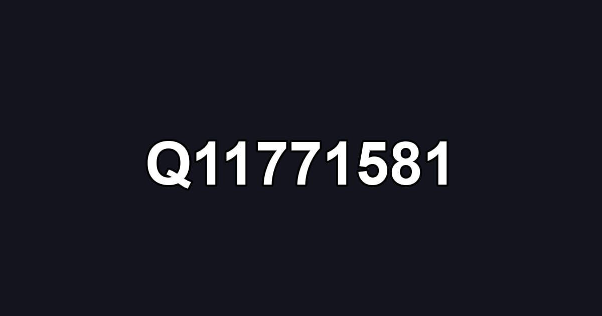 Q11771581