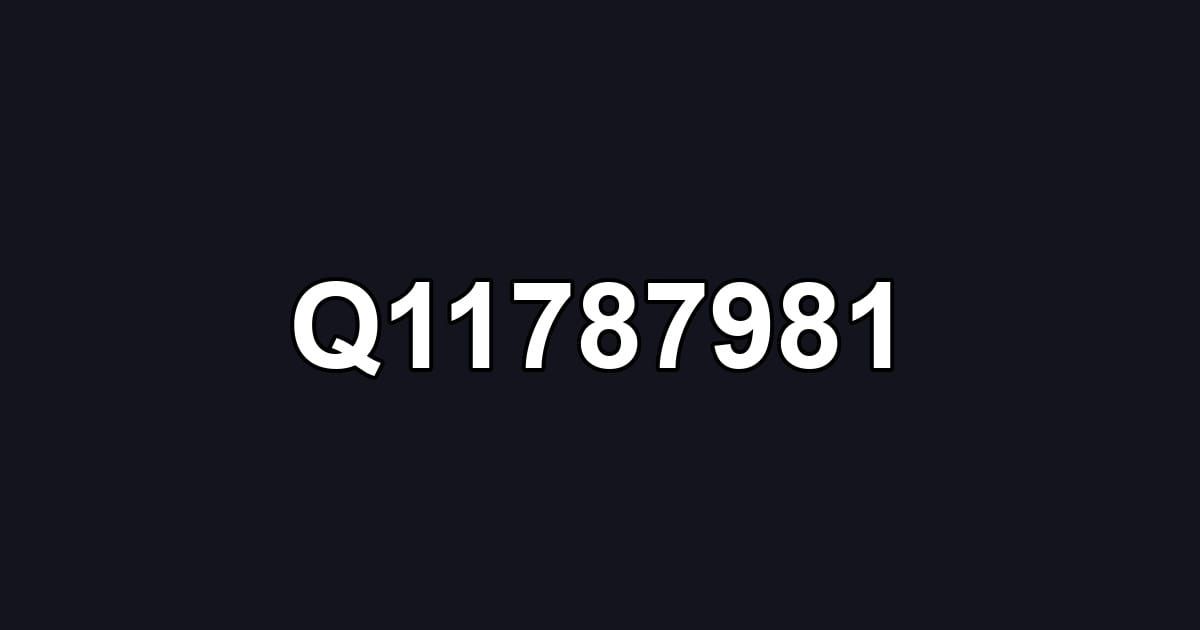 Q11787981