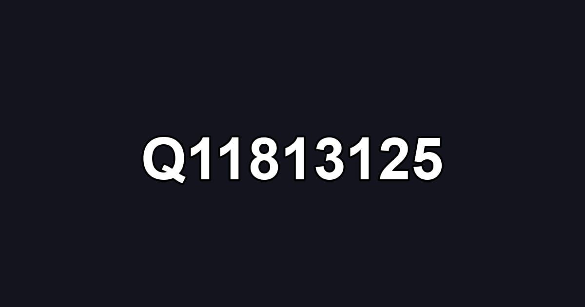 Q11813125