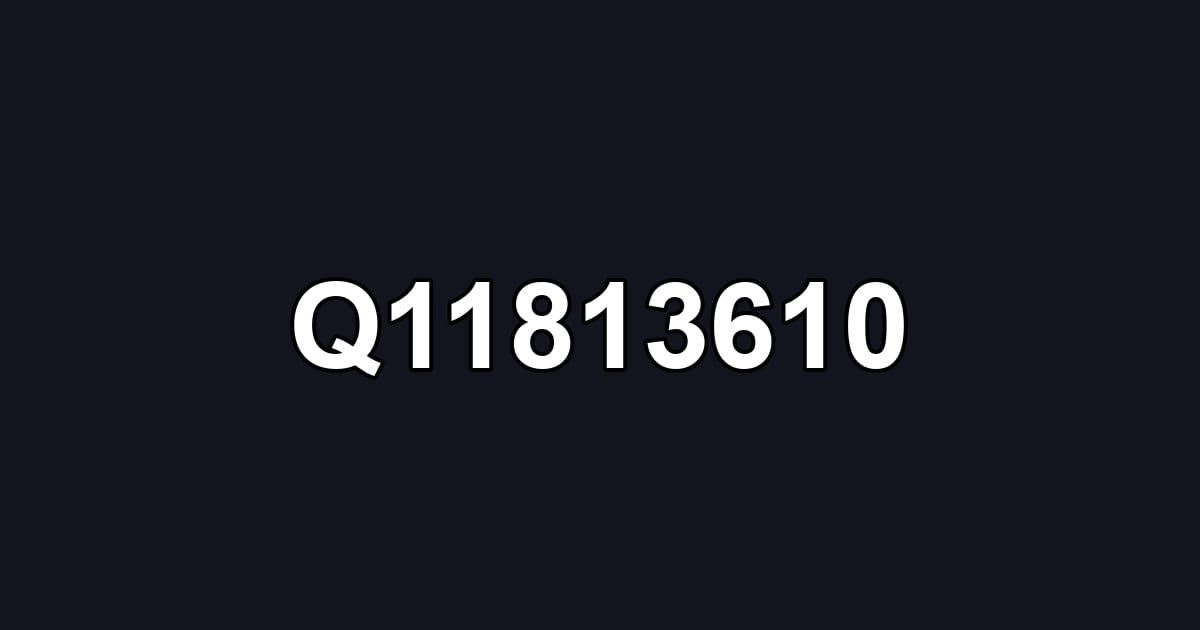 Q11813610