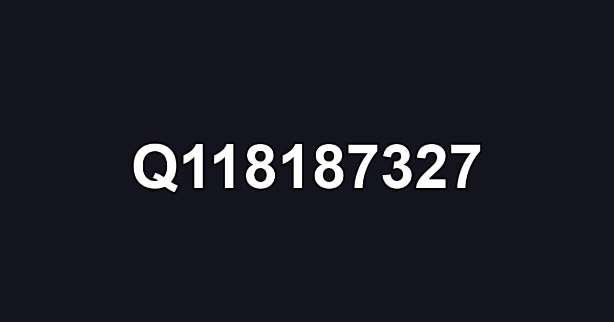 Q118187327