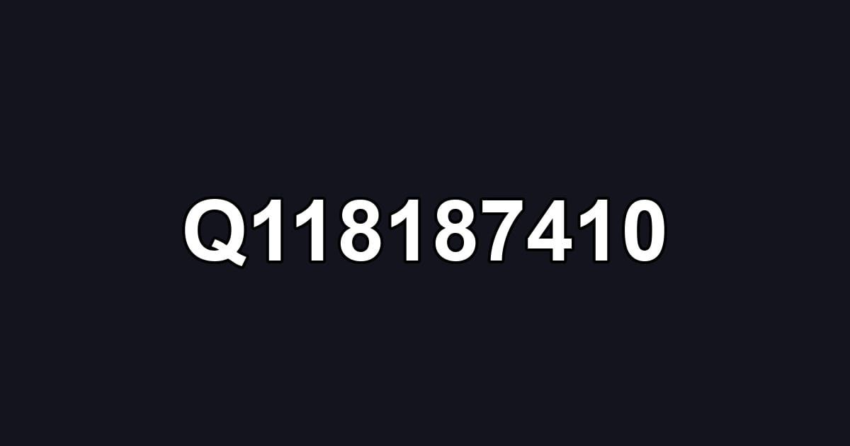Q118187410