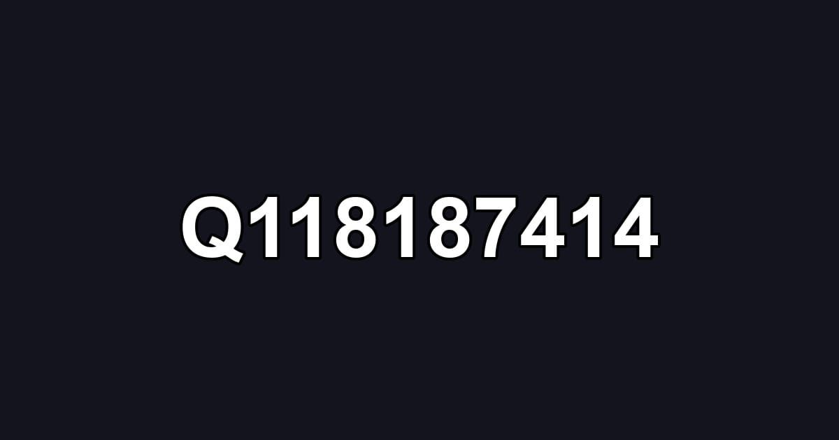 Q118187414