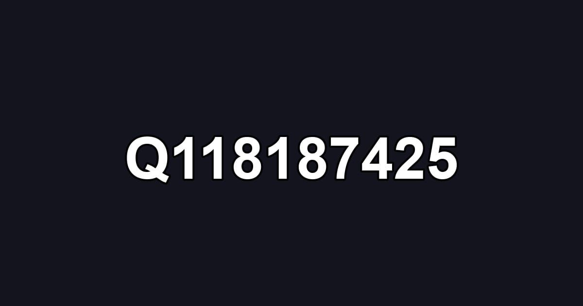 Q118187425