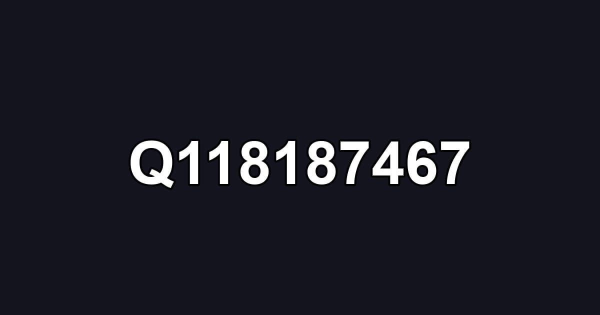 Q118187467
