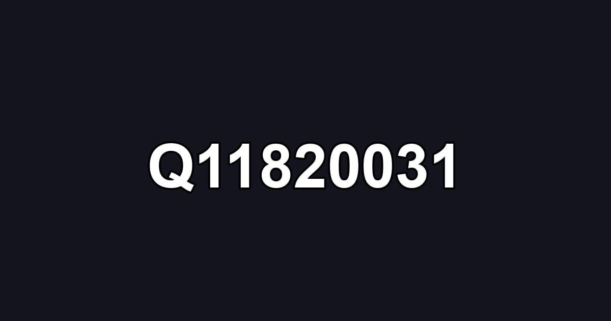 Q11820031