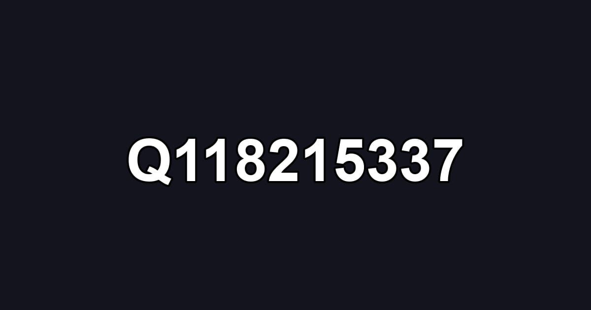 Q118215337