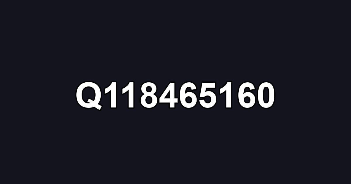 Q118465160