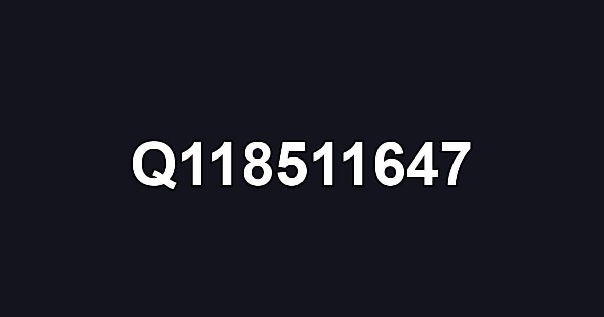 Q118511647