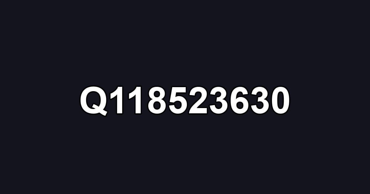 Q118523630