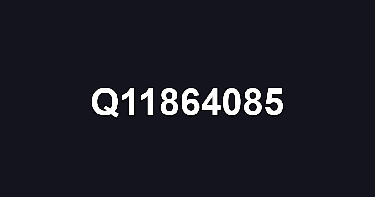 Q11864085