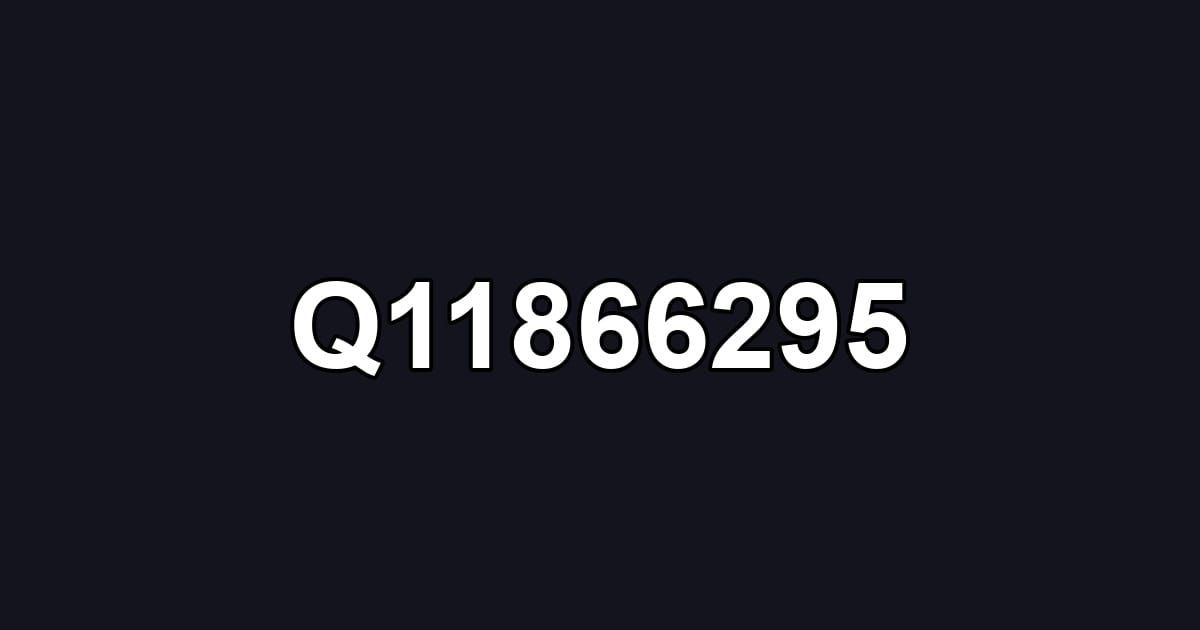 Q11866295