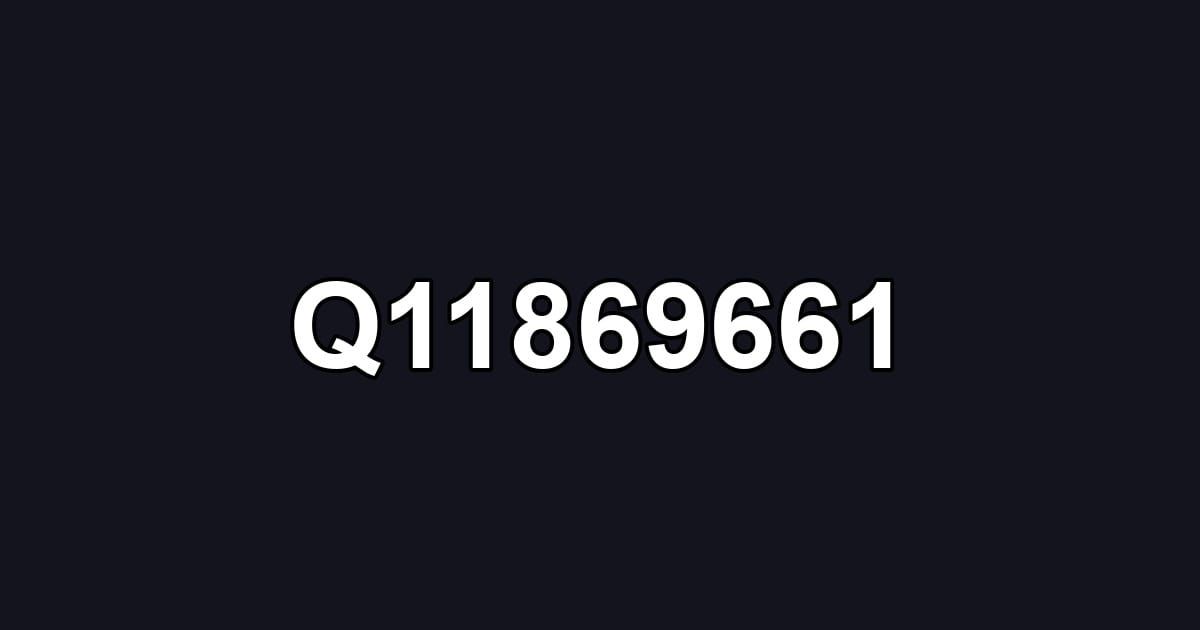 Q11869661