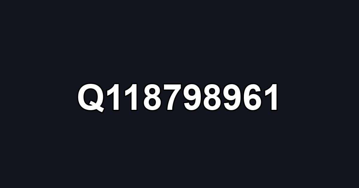 Q118798961