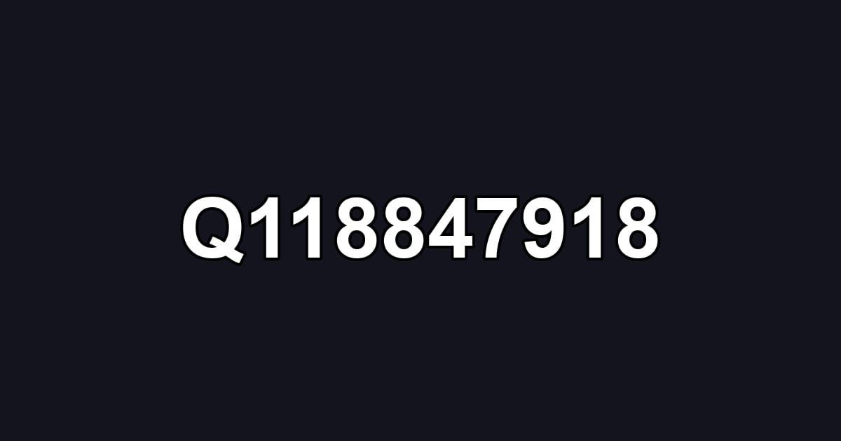 Q118847918