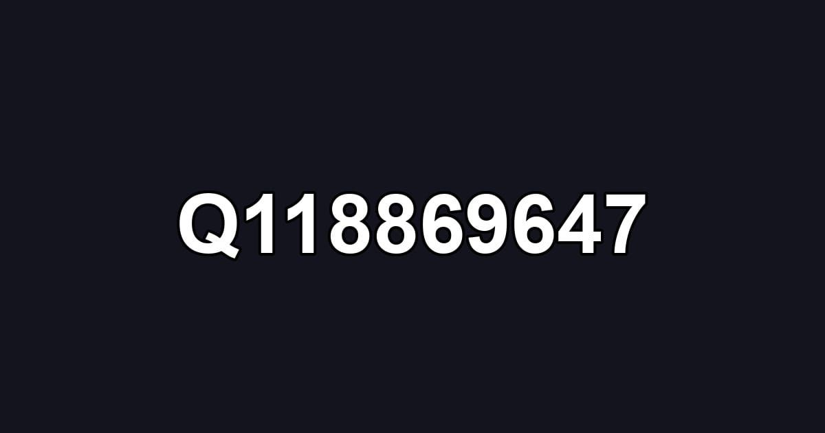 Q118869647