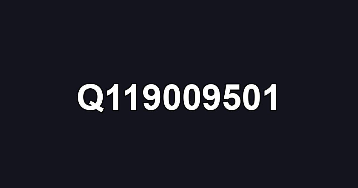 Q119009501
