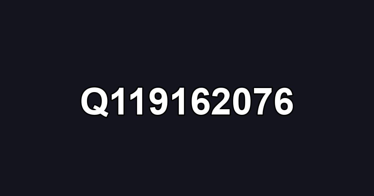 Q119162076