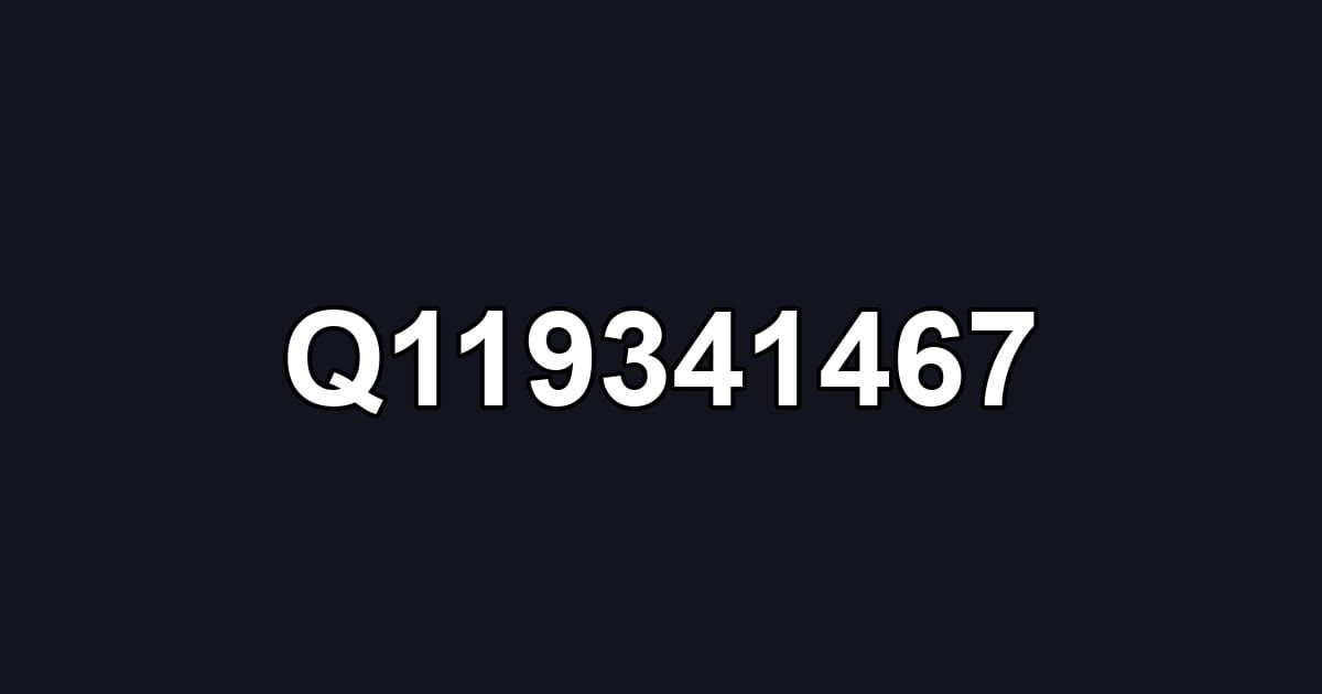Q119341467