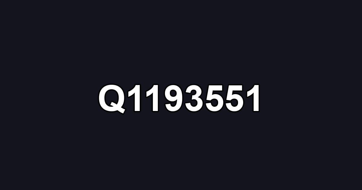 Q1193551