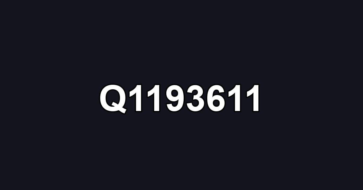 Q1193611