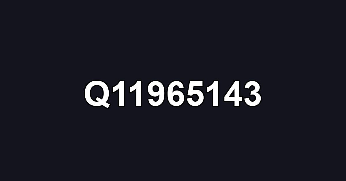 Q11965143