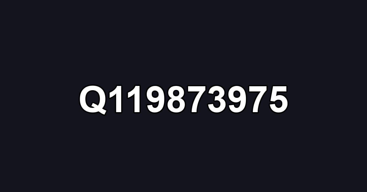 Q119873975