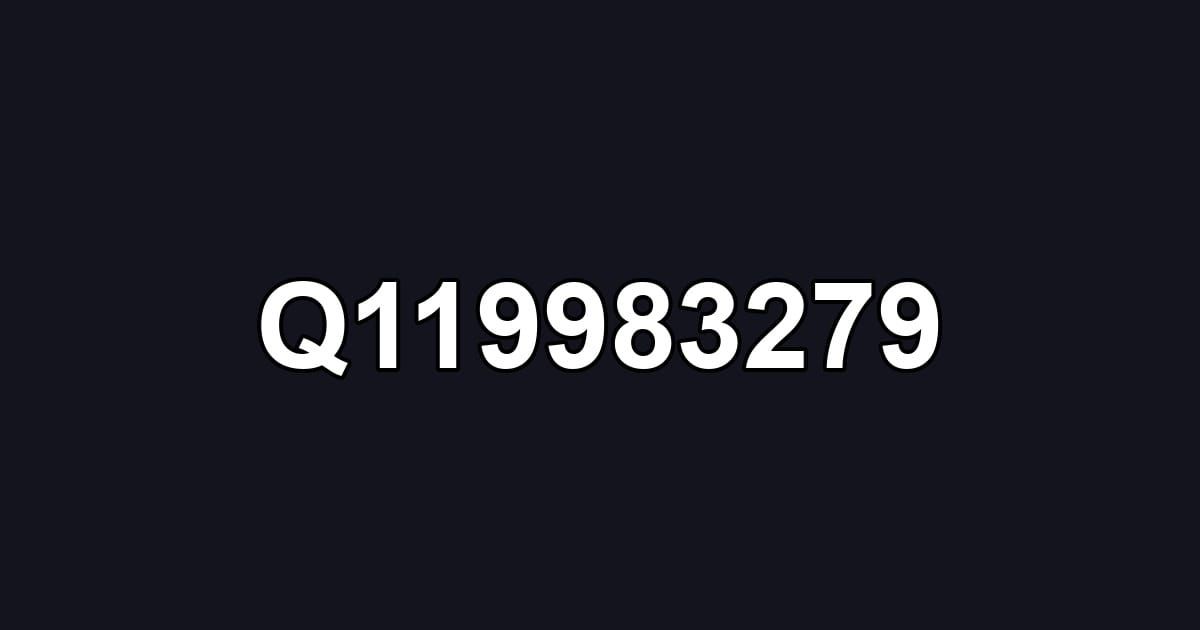 Q119983279
