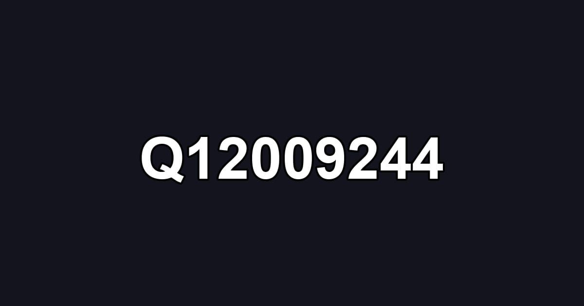 Q12009244