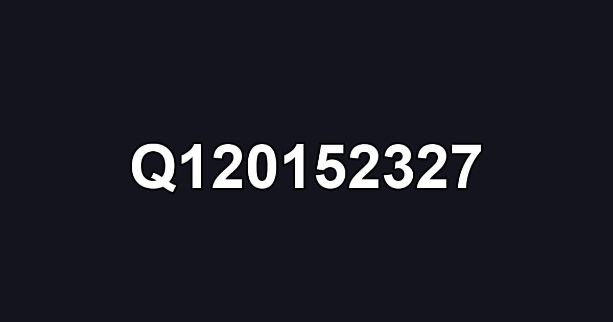 Q120152327