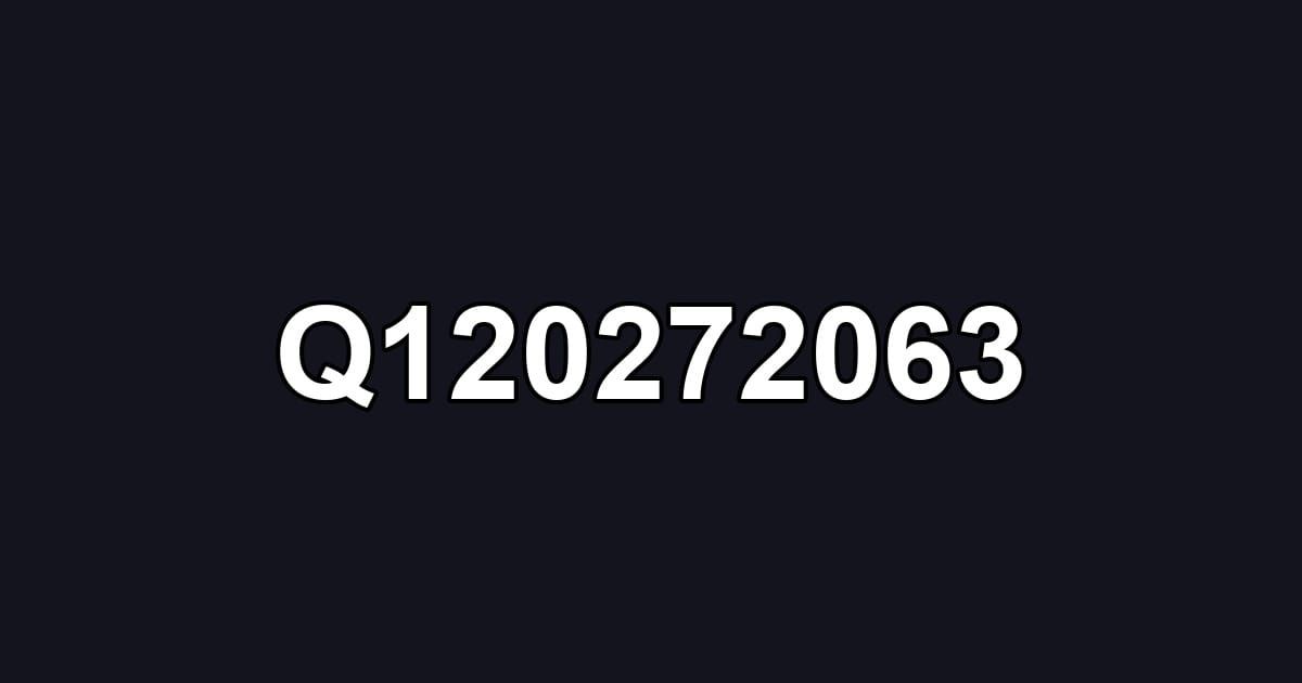 Q120272063
