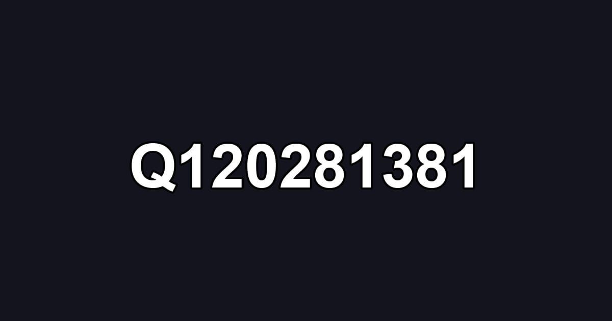 Q120281381