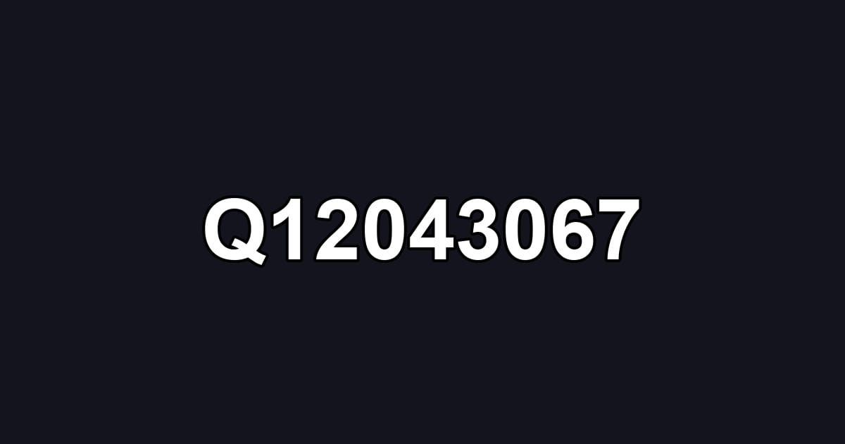 Q12043067