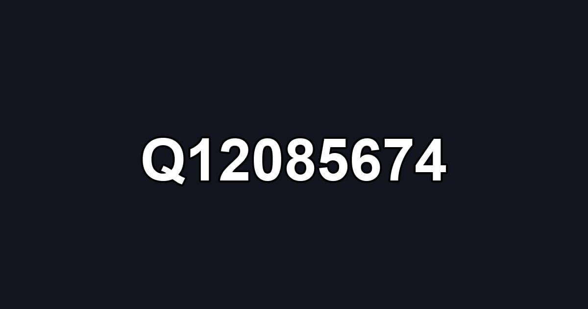 Q12085674