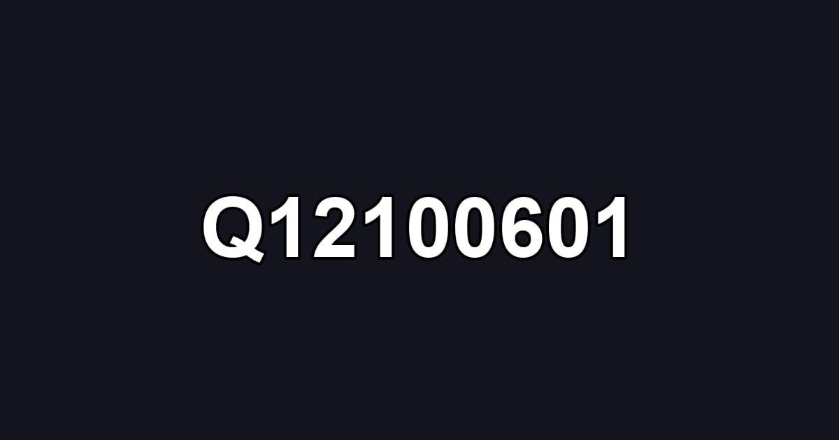 Q12100601