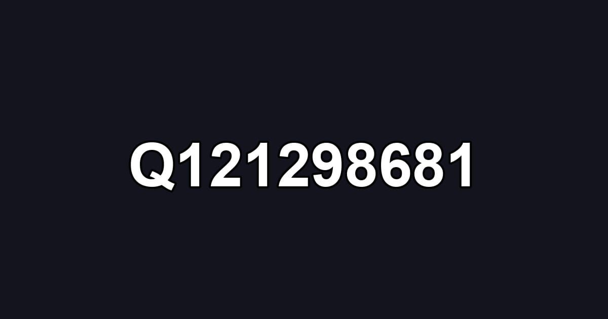 Q121298681
