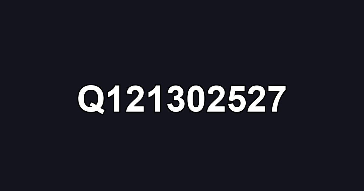 Q121302527