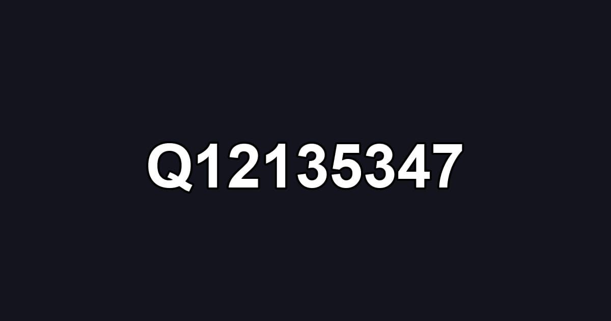 Q12135347