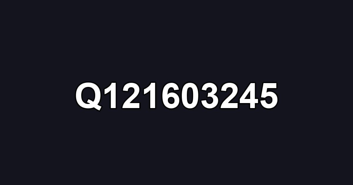 Q121603245